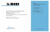 Incentivos tributarios DOCUMENTO PARA …services.iadb.org/wmsfiles/products/Publications/37271771.pdf · Chile 2008 0.39 Ecuador 2008 0.25 Colombia 2009 0.15 Perú 2004 0.14 Bolivia