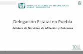 Delegación Estatal en Puebla - cmicpuebla.org.mx · •derecho a un subsidio en dinero que se otorga ... proveniente de la cuota social de su cuenta individual una ... prestaciones