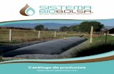 Sistema BB40sistemabiobolsa.com/catalogo.pdf · clave son manufacturados en PVC hidráulico y sanitario.