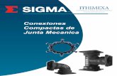 Conexiones Compactas de Junta Mecanica - …ffhimexa.com/files/conexiones.pdf · página 2 conexiones compactas de junta mecanica (mj) hierro ductil clase 350 de acuerdo a ansi