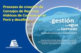 Procesos de creación de Consejos de Recursos Hídricos de ... benites.pdf · cuencas Experiencias exitosas para el desarrollo del Perú ... de la cuenca, que promueve el manejo y