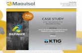 K-TIG Bilfinger Case Study Maquisol · 8Maouisol una empresa de productos y servicios para soldaduras BILFINGER'S RESULTS USING Impact of K-TIG on 10mm 321 stainless steel fabrication