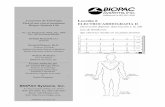 BIOPAC Systems, Inc. · El cuerpo contiene fluidos iónicos que permiten la conducción eléctrica. Esto hace posible medir la actividad ... Página 4 Biopac Student Lab La actividad