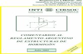 COMENTARIOS AL DE HORMIGÓN - materias.fi.uba.armaterias.fi.uba.ar/7401/otros/ACI/Comentarios-CIRSOC-ACI-2005.pdf · tolerancias constructivas de encofrados y ... núcleos de acero