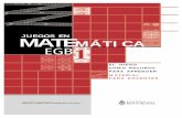 JUEGOS EN MATEMÁTICA EGB1 - ALGEBRA · Adivinanzas de figuras ... • cartas con figuras geométricas ... a los alumnos a reflexionar sobre el contenido particular que se ...