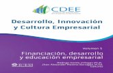 Desarrollo, Innovación y Cultura Empresarial€¦ · 5 3 Desarrollo, Innovación y Cultura Empresarial Volumen 5 Financiación, desarrollo y educación empresarial Rodrigo Varela