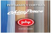 PERSIANAS Y CORTINAS - jchicoponce.com · precio. Todos los componentes para la confección de la persiana. El tejido que forma este tipo de persiana se fabrica a partir de varillas