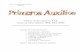 Teléfono de Emergencias: 112 Centro de Salud …iesantonioserna.edu.gva.es/admsge/web/adjuntos/1443723666-0.pdf · No limpies la herida hacia adentro, hazlo con movimientos hacia