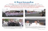 Clarinada - Unión de Expresos Políticos Cubanosueppc.com/clarinadas/188.pdf · 21 de 1975: Reynaldo Cordero Izquierdo muere en huelga de hambre en la prisión Cinco y Medio de Pinar