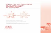 SÍNTESIS DE LOS RESULTADOS DE LA ENCUESTA DE TRABAJO ...white.lim.ilo.org/ipec/documentos/hon___sintesis.pdf · 1 Para una presentación y un análisis más completo sobre los resultados