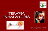 TERAPIA INHALATORIA - academico.upv.clacademico.upv.cl/doctos/ENFE-6018/{CD1DA417-1590-40A7-879C... · las características del fármaco administrado el sistemade inhalación la edad