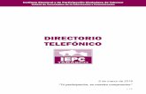 DIRECTORIO TELEFÓNICO - iepct.mxiepct.mx/docs/info/directorio_telefonico_060318.pdf · DIRECTORIO TELEFÓNICO Unidad de Tecnologías de la Información y Comunicación Instituto