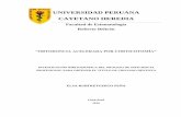UNIVERSIDAD PERUANA CAYETANO HEREDIAcop.org.pe/bib/investigacionbibliografica/ELSARUBIRETUERTOPENA.pdf · las reabsorciones radiculares, las recidivas pos tratamiento y los problemas