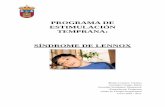 PROGRAMA DE ESTIMULACIÓN TEMPRANA: SÍNDROME DE …riubu.ubu.es/bitstream/10259/4422/1/Äbalos-González-González.pdf · La estimulación temprana ... valoración y reconocimiento