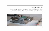 Práctica 4 Control de posición y velocidad de un motor de ...automata.cps.unizar.es/regulacionautomatica/p4aelectron.pdf · Control de posición y velocidad de un motor de corriente