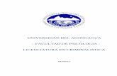 UNIVERSIDAD DEL ACONCAGUA FACULTAD DE …creandoconciencia.org.ar/enciclopedia/accidentologia/judicial/... · -LICENCIATURA EN CRIMINALISTICA - TESINA ... campo, evitando de este