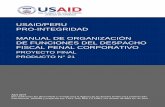 USAID/PERU PRO-INTEGRIDAD MANUAL DE ORGANIZACIÓN DE ...portal.mpfn.gob.pe/descargas/normas/r33283.pdf · USAID/PERU PRO-INTEGRIDAD. MANUAL DE ORGANIZACIÓN DE FUNCIONES DEL DESPACHO