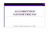 ALGORITMOS GEOMÉTRICOS - exa.unicen.edu.ar · Algoritmos geométricos La geometría computacional es una rama de la ciencia de la computación que estudia algoritmos para resolver