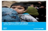 Los niños y niñas de Siria: ¿Una generación perdida? · Muchos han huido de su país para vivir en campamentos de refugiados en los países vecinos. Y por si todo esto no fuera