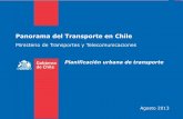 Panorama del Transporte en Chile - unece.org · • Redes de ciclo-rutas • Facilidades para circulación peatonal • Modificación de sentidos de tránsito • Semaforizaciones