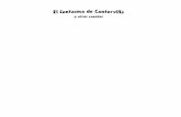 El fantasma de Cantervillepapalotero.bnjm.cu/autores/118/861/861.pdf · El fantasma de Canterville I ... vieja ama de llaves las bendiciones del cielo para sus ... a prueba muchas
