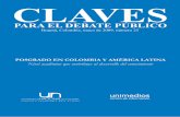 POSGRADO EN COLOMBIA Y AMÉRICA LATINAagenciadenoticias.unal.edu.co/uploads/media/Claves_Digital_No._05.pdf · sistema educativo como uno de los aspectos fundamentales en los discursos,
