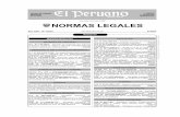Separata de Normas Legales · 2016-02-27 · designaciones de Presidente y Miembro del Directorio de la ... localidad de Puerto Pizarro en el departamento de Tumbes 372314 ... exámenes