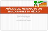ANÁLISIS DEL MERCADO DE LOS EDULCORANTES … · La diversificación del mercado de los edulcorantes ... La industria embotelladora consume 55% del total de las ramas industriales;