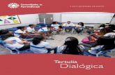 Tertulia Dialógica - comunidaddeaprendizaje.com.es · de edad, género, cultura o capacidad. Estas relaciones igualitarias desarrollan la solidaridad, el respeto, la confianza y