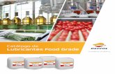 Catálogo de Lubricantes Food Grade - repsol.com · Pág. 7 | Catálogo Lubricantes Food Grade ENSAYOS UNIDAD MÉTODO VALORES Grado ISO 32 46 68 100 Nº de registro NSF 154735 154481