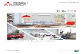 Tarifa 2016 - mitsubishielectric-sat.es · Centros de formación de Mitsubishi Electric para profesionales del Aire Acondicionado y Calefacción. Mitsubishi Electric ofrece un plan
