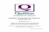 Quálitas Compañía de Seguros, S.A.B. de C.V.qinversionistas.qualitas.com.mx/portal/wp-content/uploads/3.ESP... · Seguros América, S.A. De 1974 a 1991 fue el principal accionista