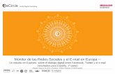 Monitor de las Redes Sociales y el E-mail en Europa · Un estudio en 6 países sobre el diálogo digital entre Facebook, Twitter y el e-mail (resultados para España, 1ª parte) ...