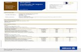 Certificado de seguro - fmciclismo.com · Certificado de seguro de ACC ... sanitaria cuadro médico ... comercial y la cesión de los mismos a las demás sociedades del grupo Allianz