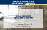 UNIDAD CURRICULAR COMUNICACIÓN GRÁFICA I · PRE-REQUISITOS Unidad curricular: Comunicación Gráfica I Competencias cognitivas Competencias procedimentales Competencias actitudinales