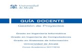Gestión de Proyectos - uah.es · Gestión de Proyectos Grado en Ingeniería Informática Grado en Ingeniería de Computadores Grado en Sistemas de Información Universidad de Alcalá