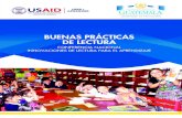Autoridades Ministeriales - usaidlea.orgusaidlea.org/images/Buenas_Pr_cticas_de_Lectura.pdf · • Enseñanza y aprendizaje de lectura y escritura en mam como segundo idioma • Estrategias