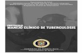 de Manejo... · i |Manejo Clínico de Tuberculosis Tabla de Contenido Mensaje del Departamento de Salud
