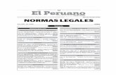 Cuadernillo de Normas Legales€¦ · de la Dirección de ... ﬁ nanciera del Programa “Trabaja Perú” a favor de organismos ... de profesionales como Evaluadores Externos con