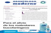 Contenido Mucositis oral en pacientes oncológicospercano.mx/blog-percano/wp-content/uploads/2018/09/om-septiembre... · nal de enfermería. Los cuidados complementarios ... nas y