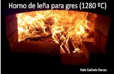 Horno de leña para gres (1280 ºC) - …rafagalindoceramica.com/wp-content/uploads/2017/09/D_Horno_cocci… · Horno para cocción con leña a 1280 ºC Formado por: Hogar con bóveda