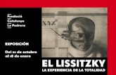 #ElLissitzky - Fundació Catalunya-La Pedrera · #ElLissitzky 3 «El Lissitzky. La experiencia de la totalidad »reúne una cuidada selección de obras -entre pintura, dibujo, grabado,