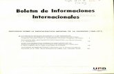 Boletín de Informaciones Internacionales - ddd.uab.cat · socialista durante la primavera y el ve ... la competencia entre las principales po ... burocráticos del bloque soviético.