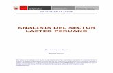 Analisis del sector lacteo peruano - infolactea.cominfolactea.com/wp-content/uploads/2015/12/analisis_sector_lacteo... · Al abordar el FODA del sector lácteo peruano en primer lugar