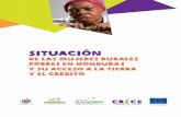 SITUACIóN - oxfam.org · ... al crédito y a la asistencia ... evidenciar y documentar la problemática de las mujeres para el acceso a la tierra ... asimismo, un mayor acceso al
