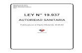 LEY N° 19.937.- AUTORIDAD SANITARIA - incancer.cl Autoridad Sanitaria.pdf · modifica el d.l. n° 2763, de 1979, con la finalidad de establecer una nueva concepciÓn de la autoridad