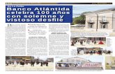 En La Ceiba Banco Atlántida celebra 100 años con … · más de la historia del Banco Atlántida y de Honduras misma, al recorrer las instalaciones del recién inaugurado ediﬁ