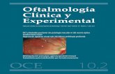 Oftalmología Clínica y Experimental · Publicación cientí˜ca del Consejo Argentino de Oftalmología • ISSN 1851-2658 • Volumen 10 • Número 2 • Junio 2017 Oftalmología