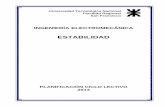 INGENIERÍA ELECTROMECÁNICA - Argentina) · Contenidos Procedimentales: Resolución de ejercicios prácticos de la Estática de cuerpos y partículas. Verificación del equilibrio