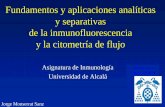 Fundamentos y aplicaciones analíticas y separativas … fundamentos.pdf · Jorge Monserrat Sanz Fundamentos y aplicaciones analíticas y separativas de la inmunofluorescencia y la